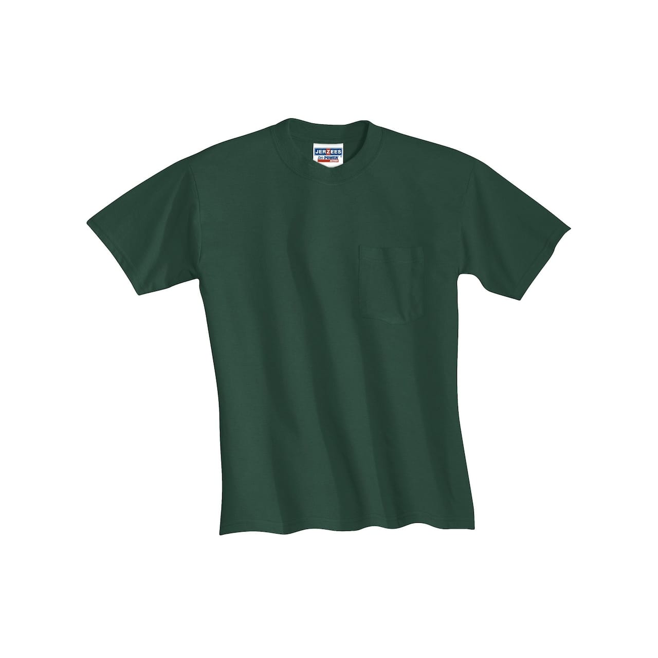 JERZEES® DRI-POWER® 50/50 Cotton/Poly Pocket T-Shirt
